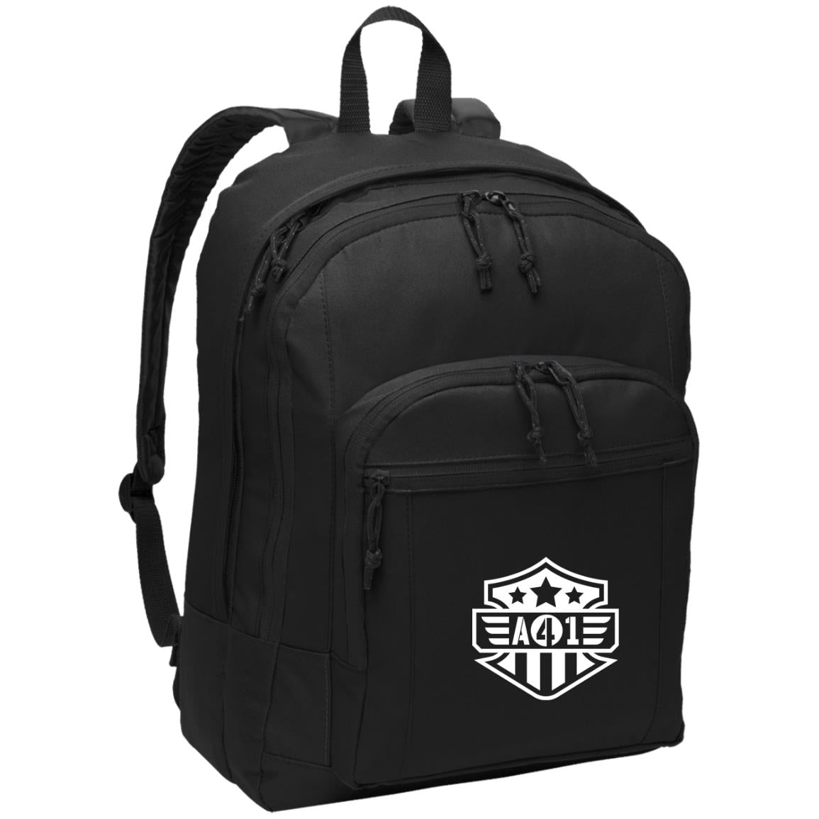 All 4 One White Shield Basic Backpack
