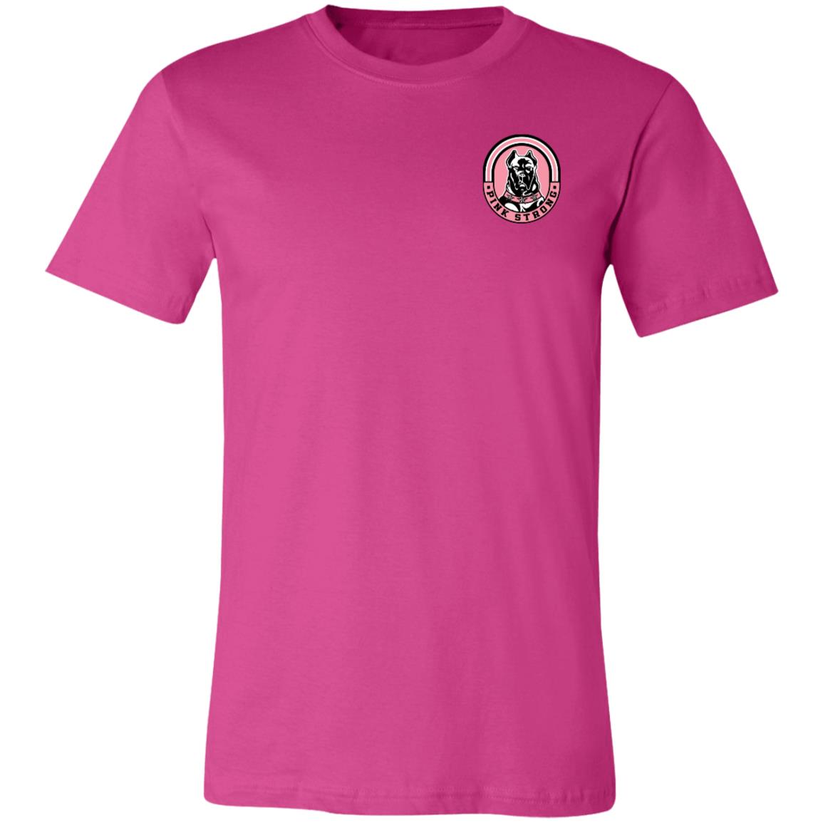 Team Underdog Pink Strong Unisex Jersey Short-Sleeve T-Shirt