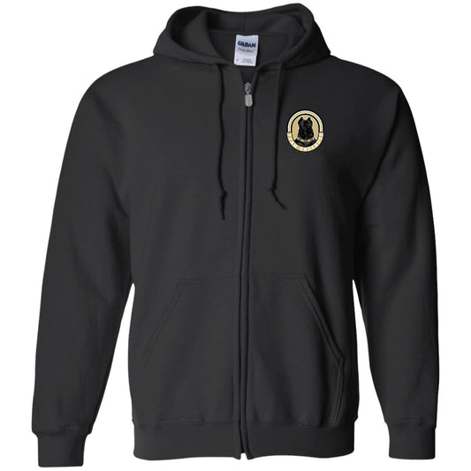 Team Underdog CU G186 Zip Up Hooded Sweatshirt