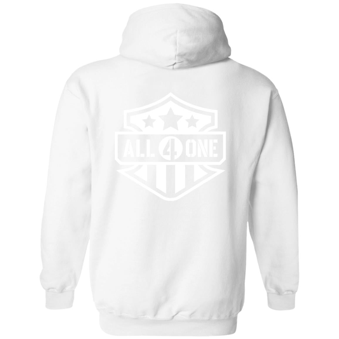 All 4 One Duel Zip Up Hooded Sweatshirt