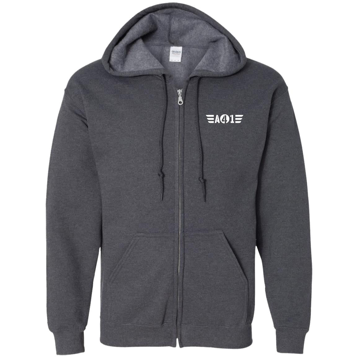 All 4 One Duel Zip Up Hooded Sweatshirt