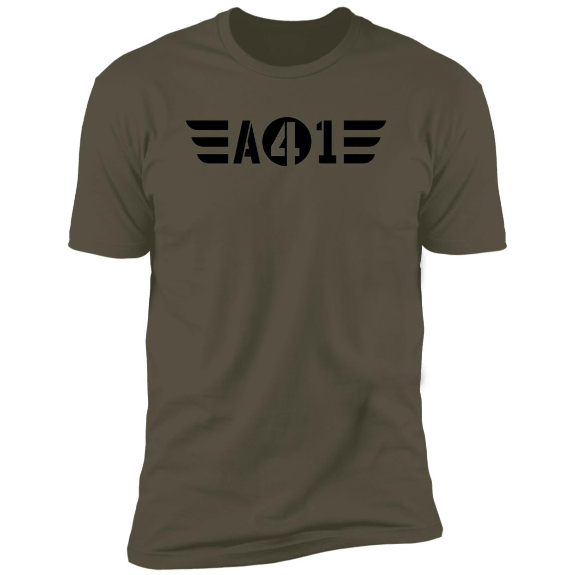 All 4 One Premium Short Sleeve T-Shirt Black Wings