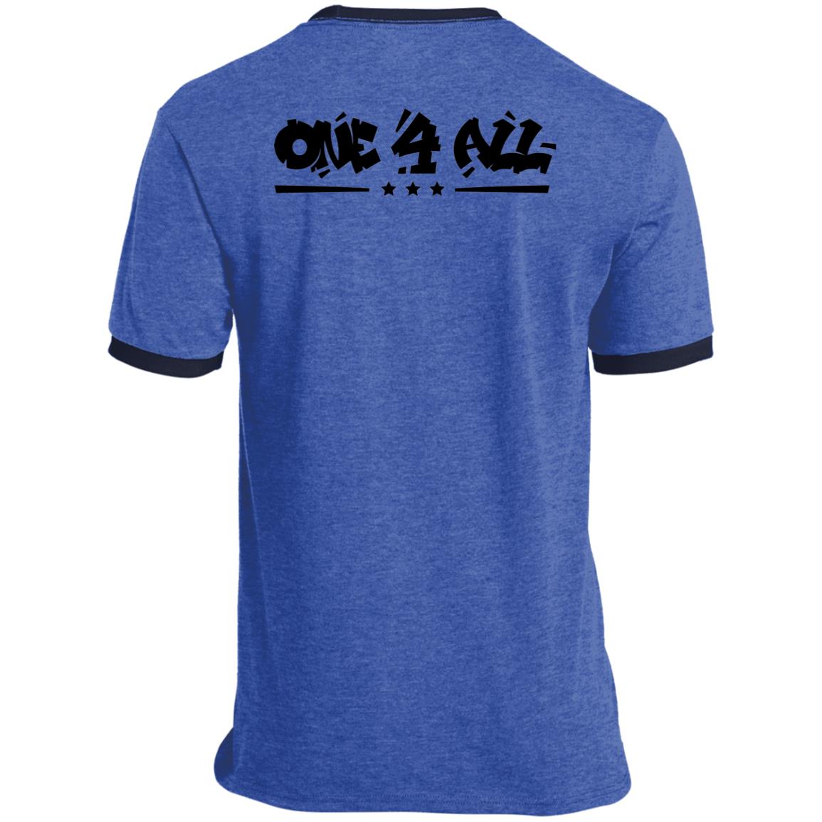 One 4 All Ringer Tee