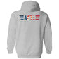 All 4 One Stars & Stripes Zip Up Hooded Sweatshirt Men's Apparel