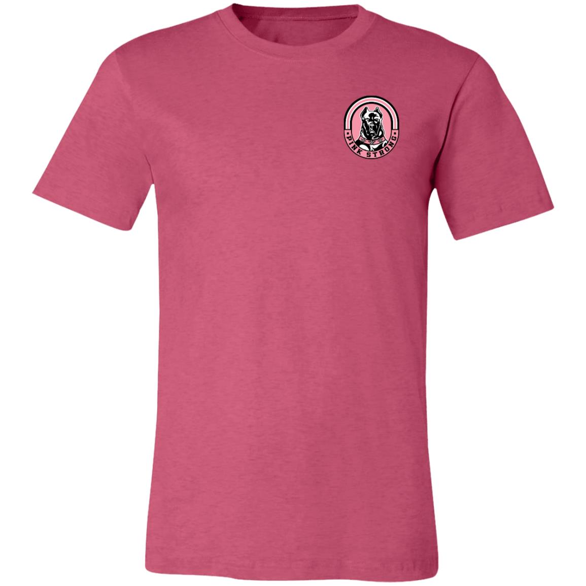 Team Underdog Pink Strong Unisex Jersey Short-Sleeve T-Shirt