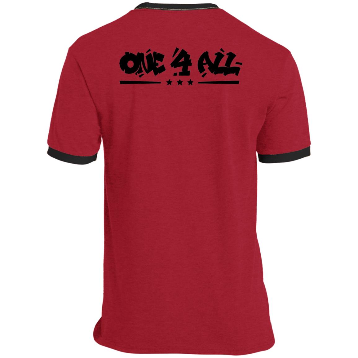 One 4 All Ringer Tee