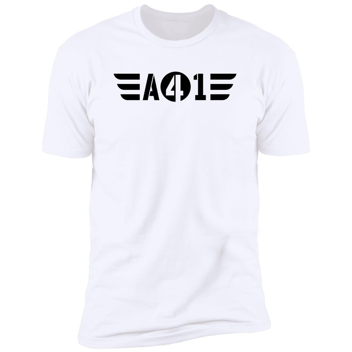 All 4 One Premium Short Sleeve T-Shirt Black Wings