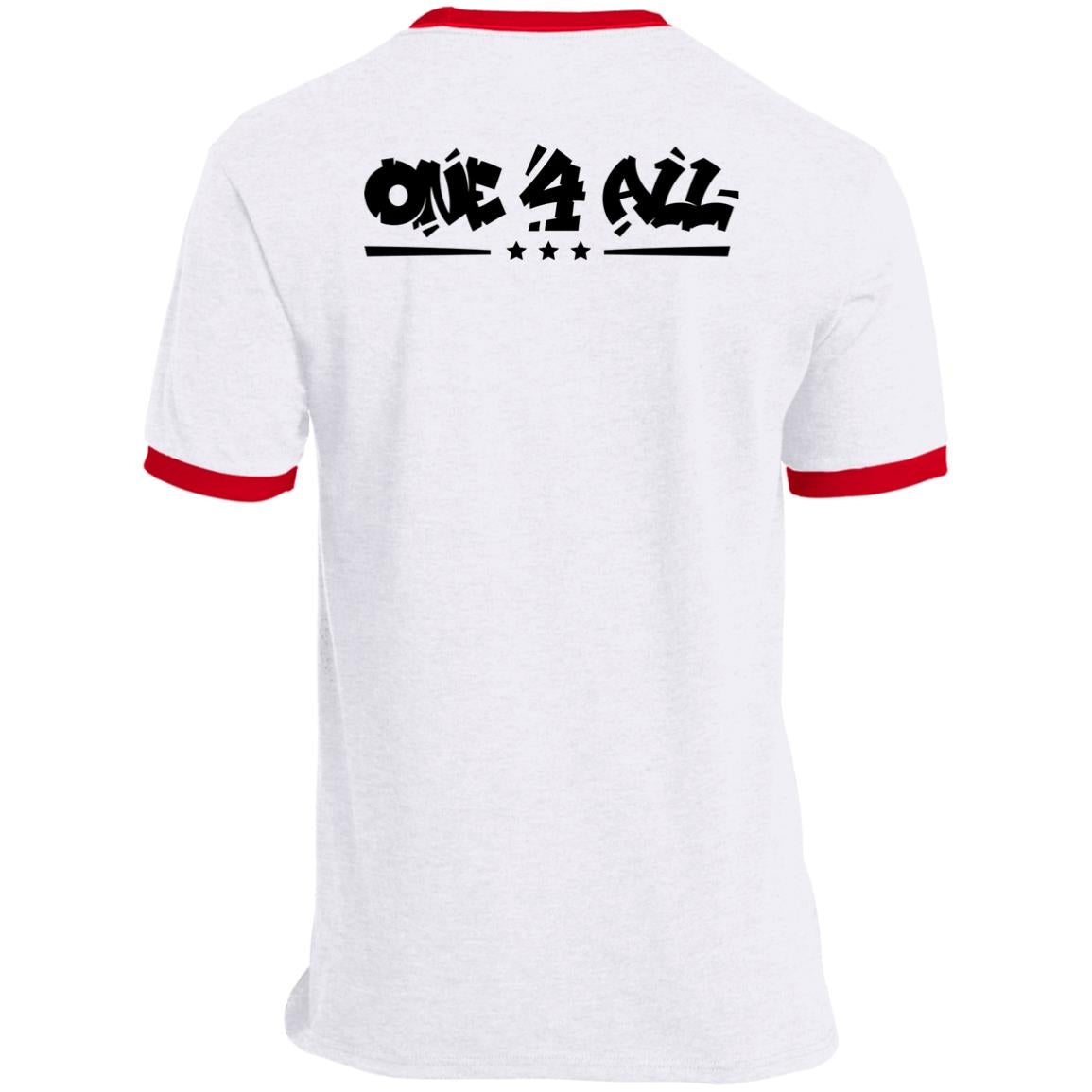 One 4 All Ringer Tee