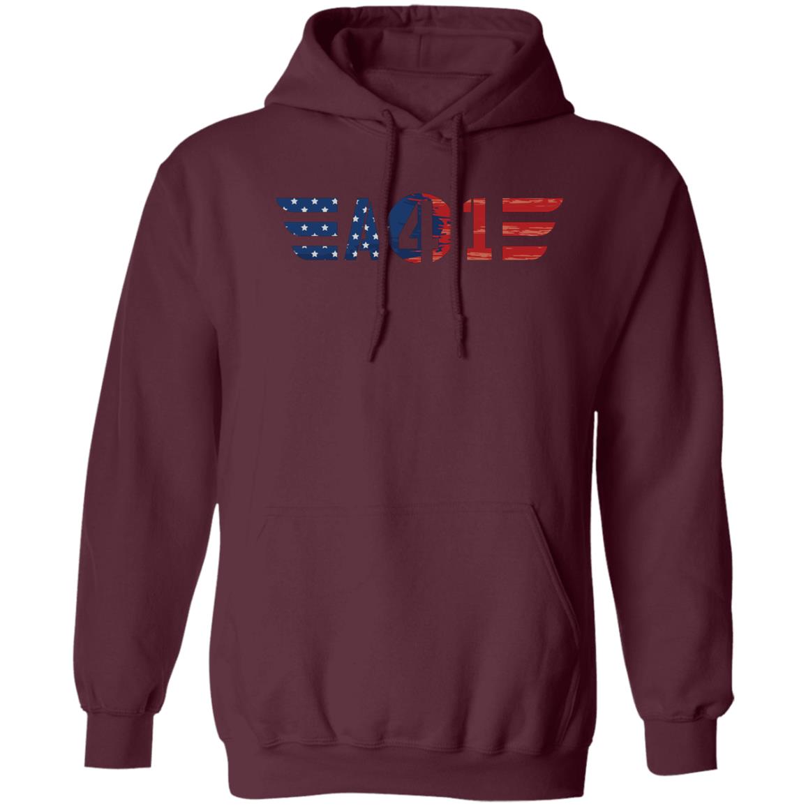 All 4 One Patriot Pullover Hoodie 8 oz (Closeout)