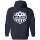 All 4 One Duel Zip Up Hooded Sweatshirt